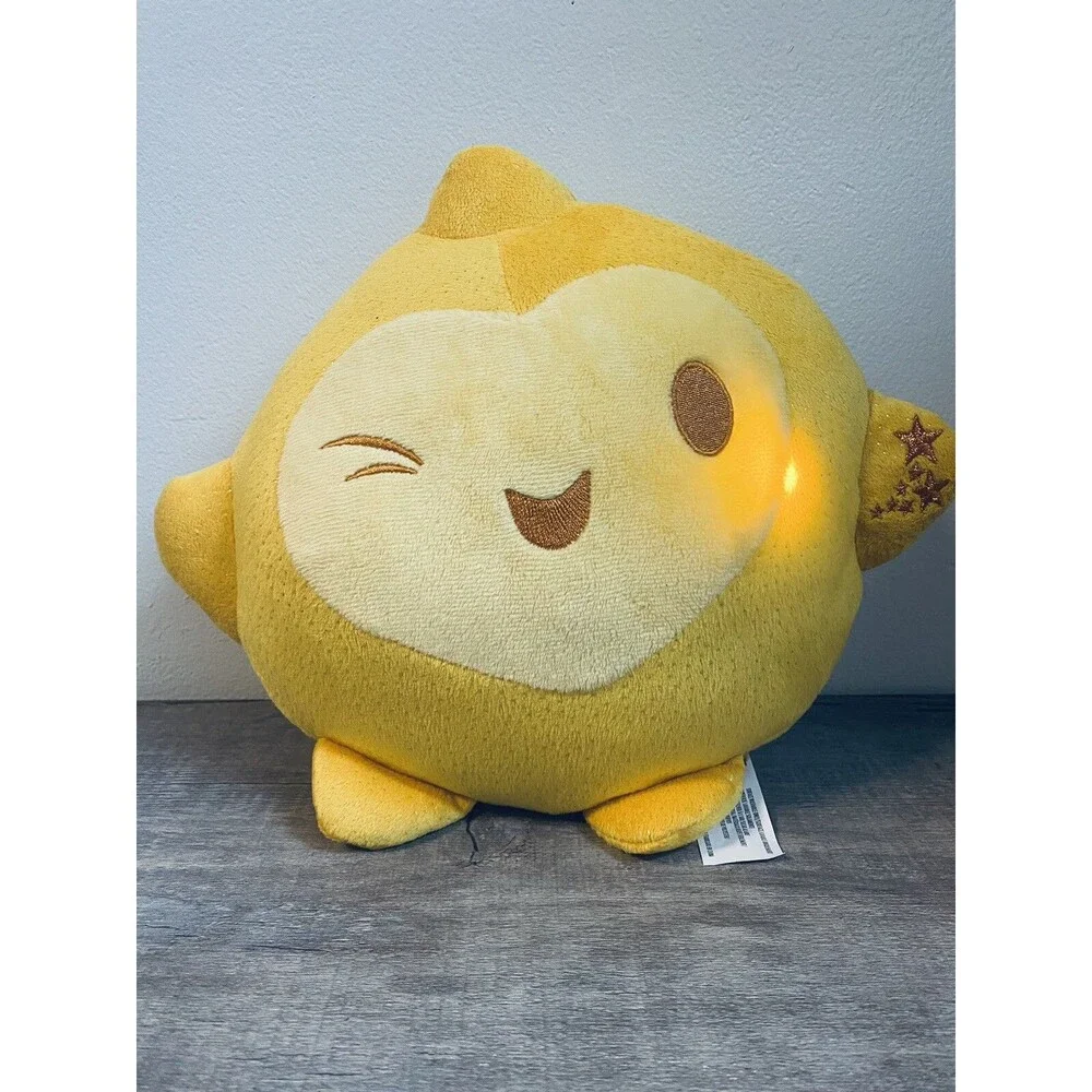 Disney Wish Hug & Wish Star 10-Inch Glowing Plush Soft Star Soothing Night Light
